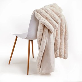 ROYAL Deka plyšová 200 x 150 cm - bežová
