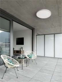 LED stropné svietidlo Dixie 40 biele