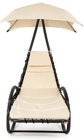 ZÁHRADNÉ HOJDACIE KRESLO MOLLY BÉŽOVÉ