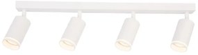 Bodové svietidlo PIPE 4xGU10/10W/230V biele