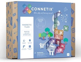 Connetix Magnetická stavebnica Pastel Ball Run Expansion 80ks