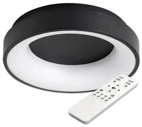 LED Stmievateľné stropné svietidlo NOVA LED/54W/230V 3000-6500K čierna + DO