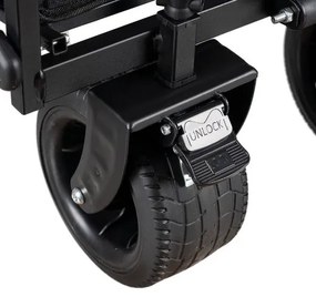 Skladací záhradný a plážový prepravný vozík 75 L