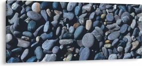 Obraz plážových kamienkov (120x50 cm)