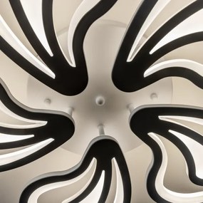 Brilagi - LED Stmievateľný prisadený luster TWIST LED/125W/230V 3000-6500K + DO