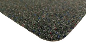 Timzo, Koberec metráž New Techno 3547 zelené, na mieru, šíře 4m, zelená, ab (mriežka), chodba / predsieň