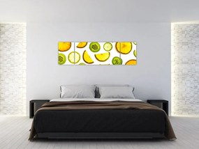 Obraz - pomaranče a kiwi