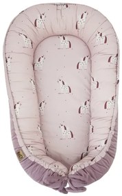 EKO - Hniezdo pre dieťa bavlnené UNICORN 90x60 cm