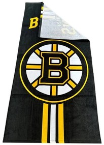 Froté osuška NHL Boston Bruins Prestige Black 70x140 cm