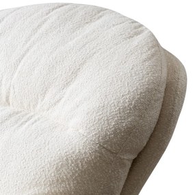 OTOČNÉ KRESLO CARLO BIELE 360°