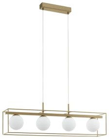 Eglo 97793 - Luster na lanku VALLASPRA 4xE14/40W/230V