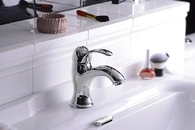 Sapho Sapho, KIRKÉ podomietková sprchová batéria, 2 výstupy, chróm, KI42C