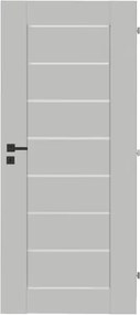 DRE Perma interiérové dvere naturel ľavé 90 cm sivá matná PERMASM90L