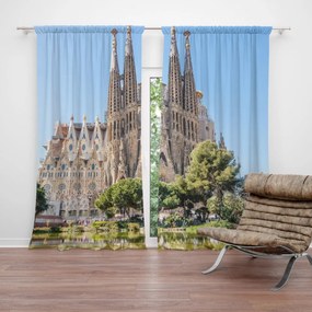 Sablio Záves Barcelona Sagrada Familia: 2ks 140x250cm