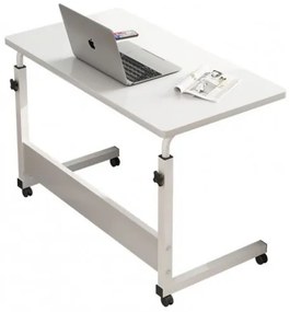 Mobilný stôl na notebook, Carles STL03WZ2, biela