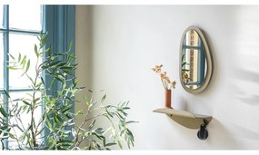 Béžová kovová polica 34 cm Pipa – Spinder Design