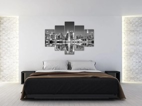 Obraz - New York, čiernobiely (150x105 cm)