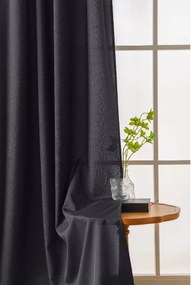 Záves OXFORD LIGHT 140x250 cm, tmavosivý Zavesenie: Riasiaca páska
