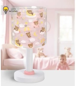 Dalber 41571S - LED detská lampička BABY TEDDY 1xG4/4W/230V ružová