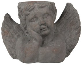 Cementový kvetináč Anjel - 30*13*20 cm