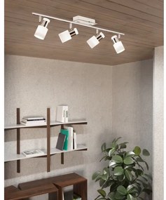 Eglo 92087 - LED bodové svietidlo DAVIDA 4xGU10-LED/5W/230V