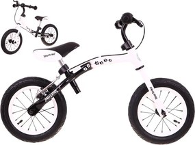 Ramiz Detský krosový bicykel Boomerang SporTrike Biela Učíme sa jazdiť + variabilné usporiadanie rámu