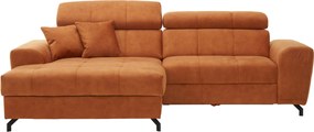 XXXLutz ROHOVÁ SEDAČKA, textil, oranžová Carryhome - Sedačky - 000812004401