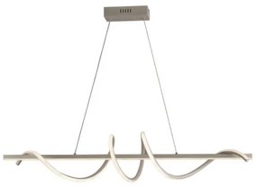 LED stmievateľný závesný luster na lanku LED/50W/230V 3000-6500K 100 cm + diaľkové ovládanie