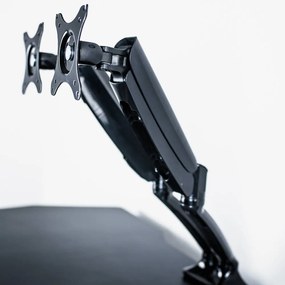 Liftor Arm DA02, držiak na 2 monitory čierny