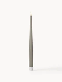 Ručne vyrobené dlhé LED sviečky Real Flame, V 28 cm, 2 ks