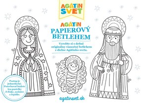 Agátin vianočný betlehem na dotvorenie