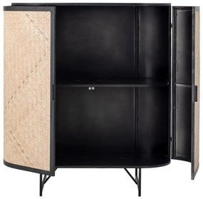 Bambusová skrinka v prírodnej farbe 92x105x36, 5 cm Ember – Bloomingville