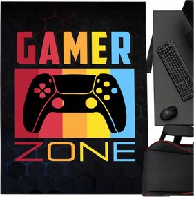 Protišmykový herný koberec Gamer Zone