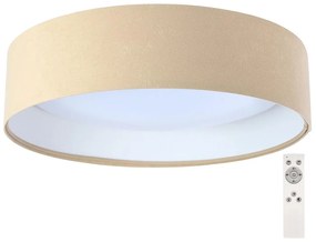 BPS Koncept LED Stmievateľné stropné svietidlo SMART GALAXY LED/24W/230V béžová/biela + DO BS0355