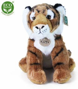 Plyšový tiger sediaci 30 cm ECO-FRIENDLY