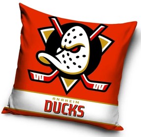 Vankúšik NHL Anaheim Ducks Orange Mask 40x40 cm