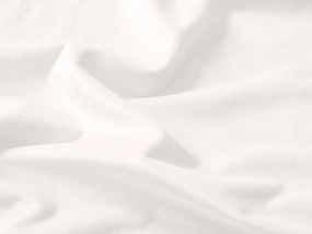 Biante Zamatový štvorcový obrus Velvet Prémium SVP-024 Krémovo biely 120x120 cm