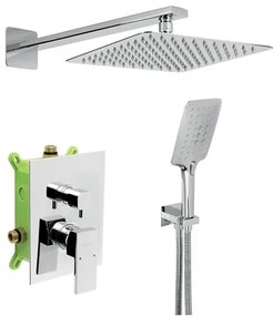 Sprchový systém Novaservis vrátane podomietkového telesa chróm SADA36051R,0, 1 ks