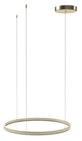 Azzardo AZ4970 -LED Stmievateľný luster na lanku HALO LED/46W/230V pr. 60 cm zlatá