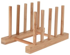 Stojan na taniere 20 cm hnedý