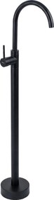 Rea Lungo, voľne stojaca umývadlová batéria, čierna matná, REA-B4302
