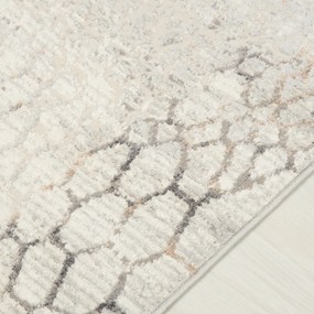 TA Koberec G513A WHITE/D_VIZON PORTLAND HIM Biely Obdĺžnikový Rozmer: 80x150 cm