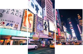 Obraz - New York Theater District (90x60 cm)