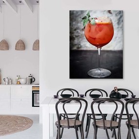 Obraz na plátně Koktejlový nápoj - 70x100 cm