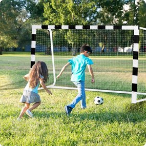 Neo-Sport Futbalová bránka 300 x 160 x 90 cm NS-460 čiernobiela