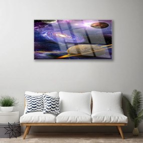 Obraz na akrylátovom skle Vesmír 100x50 cm