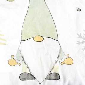 VIANOČNÉ FLANELOVÉ OBLIEČKY FLANELOVE 180X200 CM, 2 KS 70X80 CM VZOROVANÉ