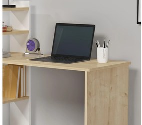 PC stolík Nomive (dub zafírový + biela) . Vlastná spoľahlivá doprava až k Vám domov. 1094917