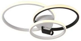 LED Stmievateľné stropné svietidlo LED/70W/230V 3000-6500K biela/čierna + DO
