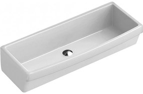 VILLEROY &amp; BOCH O.novo keramický umývací žľab, 1000 x 415 x 205 mm, biela alpská, 68200001